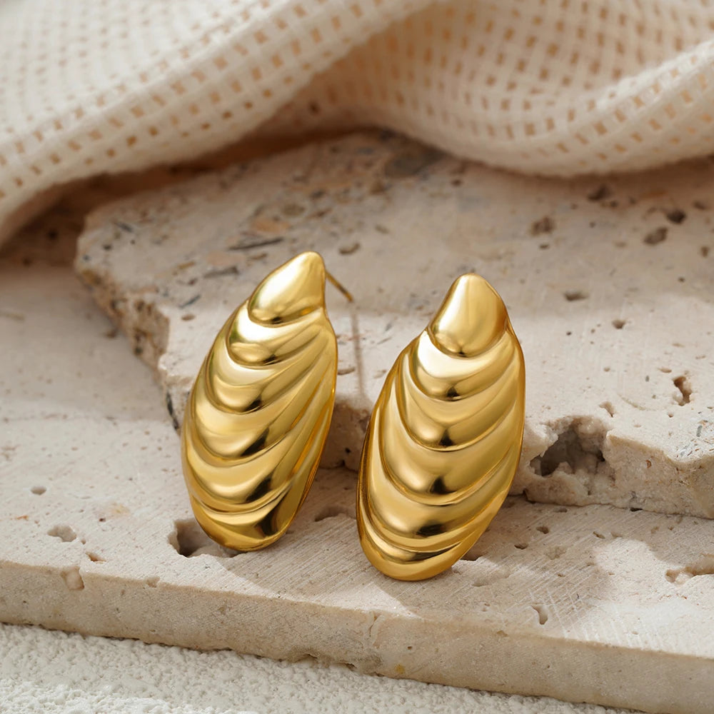 boucle d’oreille coquillage créole