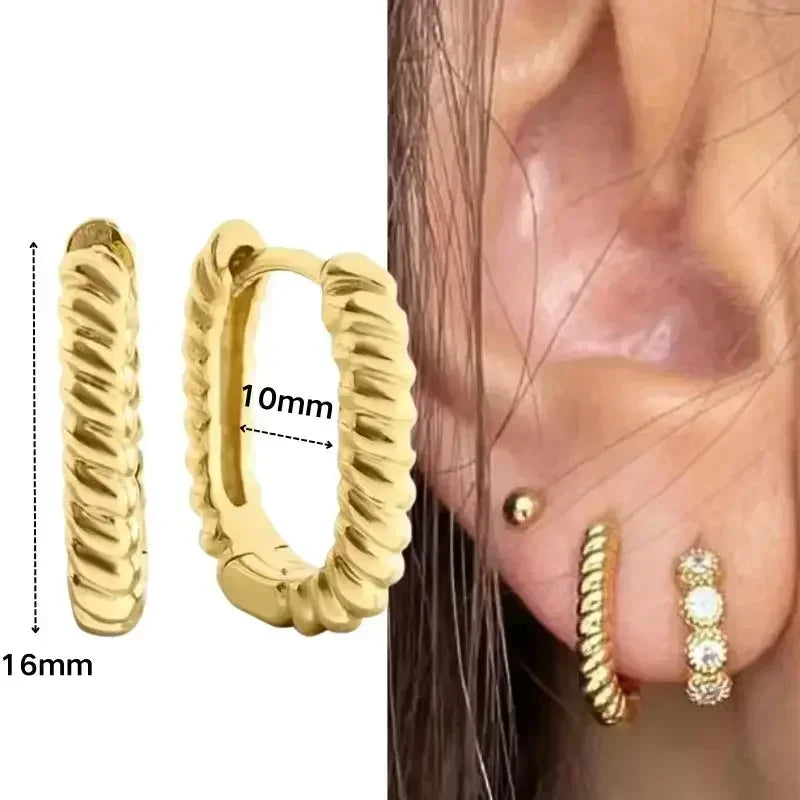 boucle d'oreille créole originale