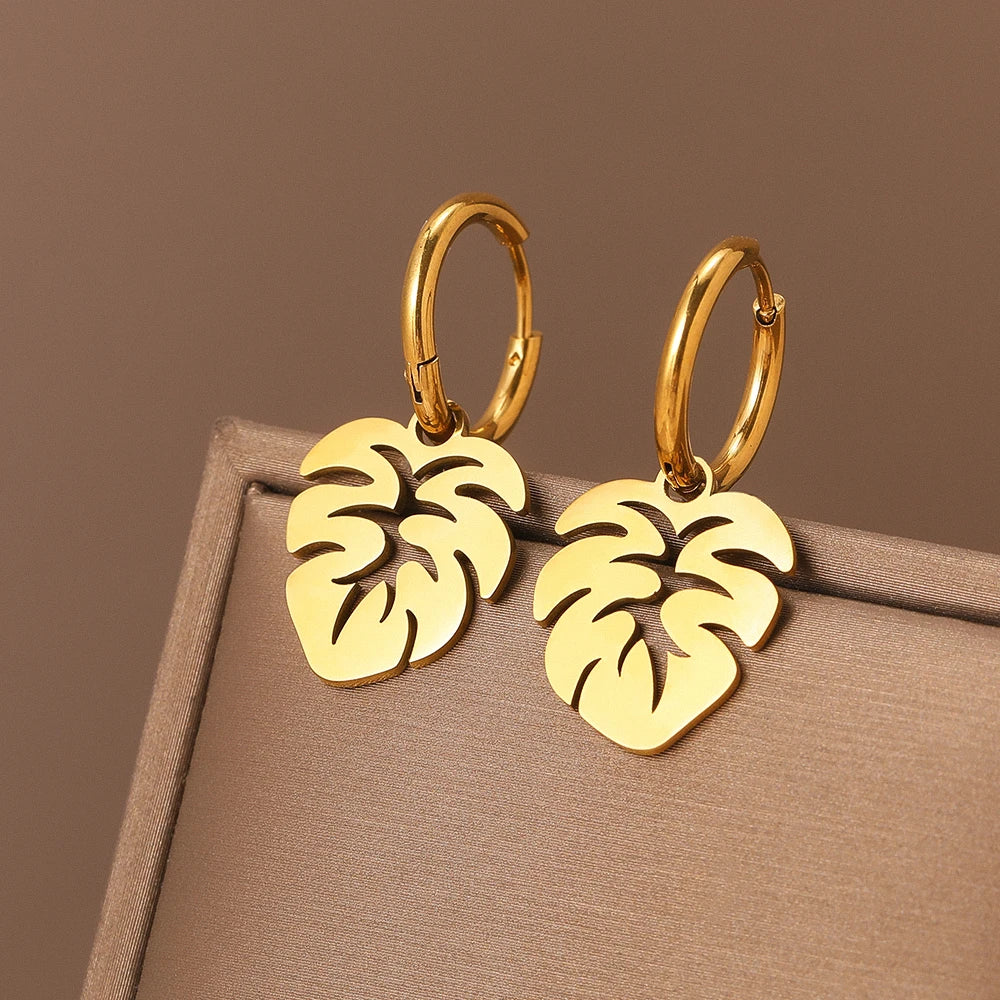 boucles d'oreilles créoles tropicales