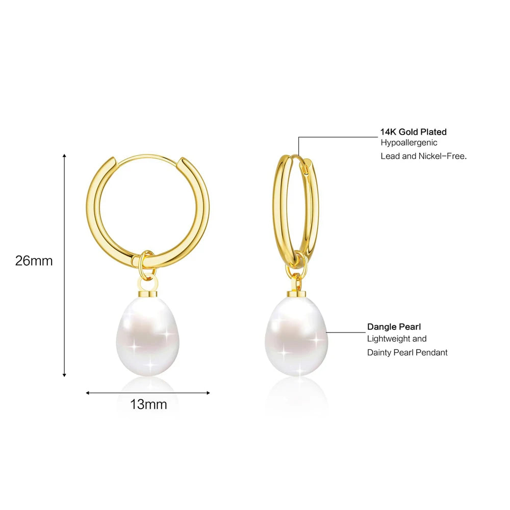 boucles d'oreilles créoles avec perles