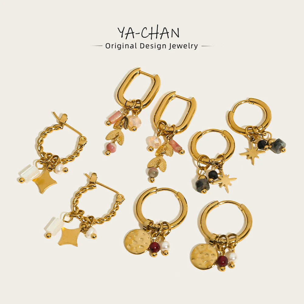 boucles d'oreilles créoles fantaisie