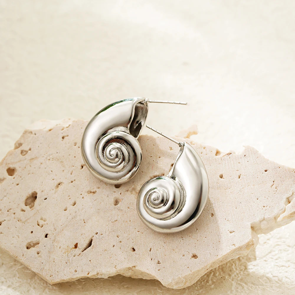 boucle d’oreille coquillage créole