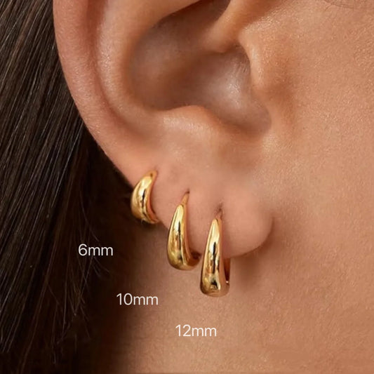 boucle d'oreille créole or