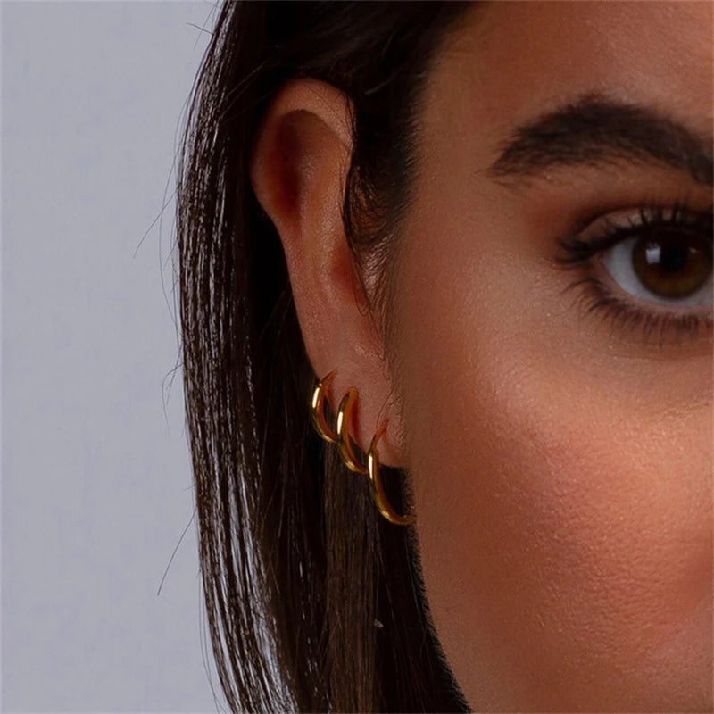 boucles d'oreilles créoles femme