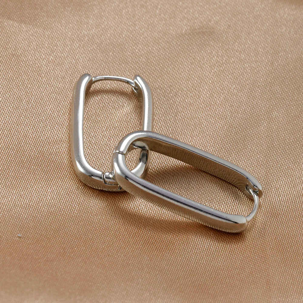 boucle d'oreille créole en u