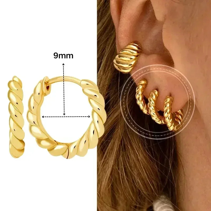 boucle d'oreille créole originale