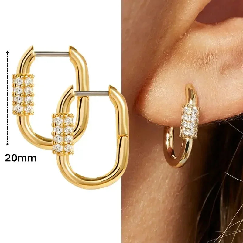 boucle d'oreille créole originale