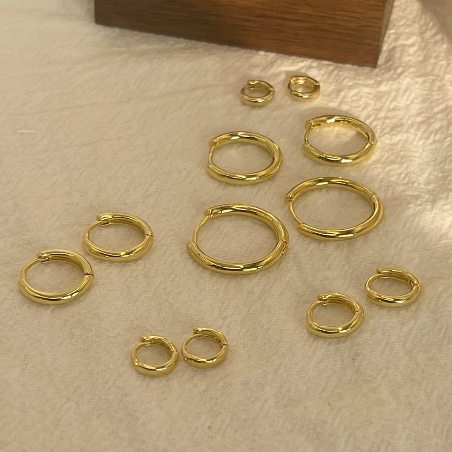 boucle d'oreille créole acier inoxydable