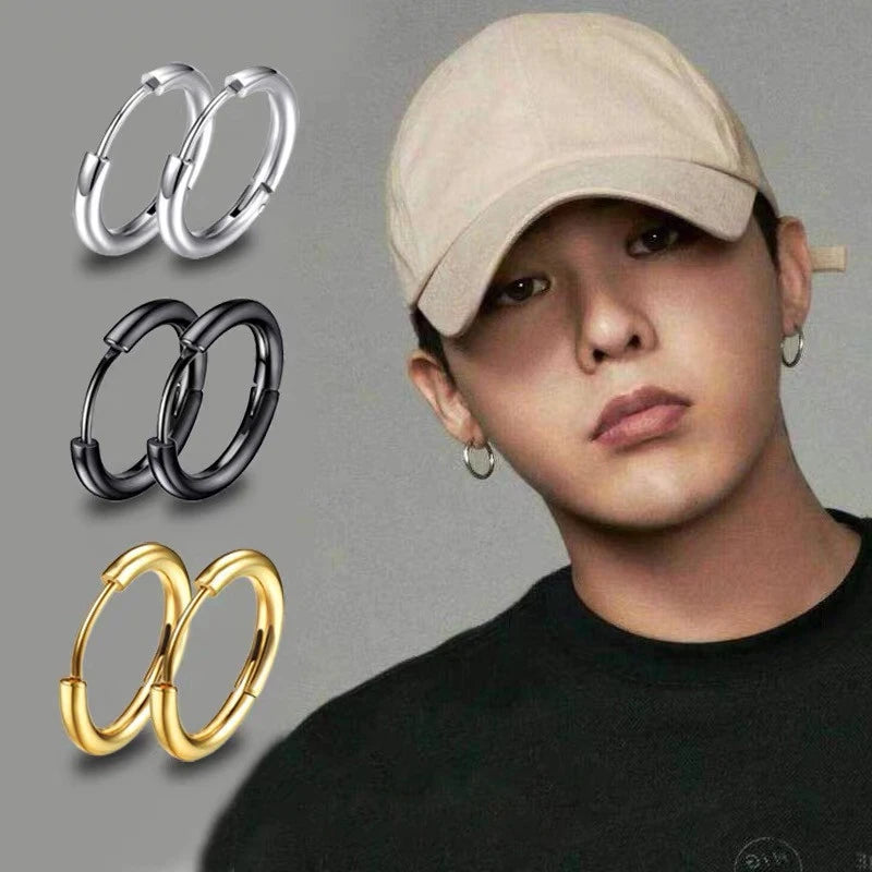 boucle d'oreille créole homme