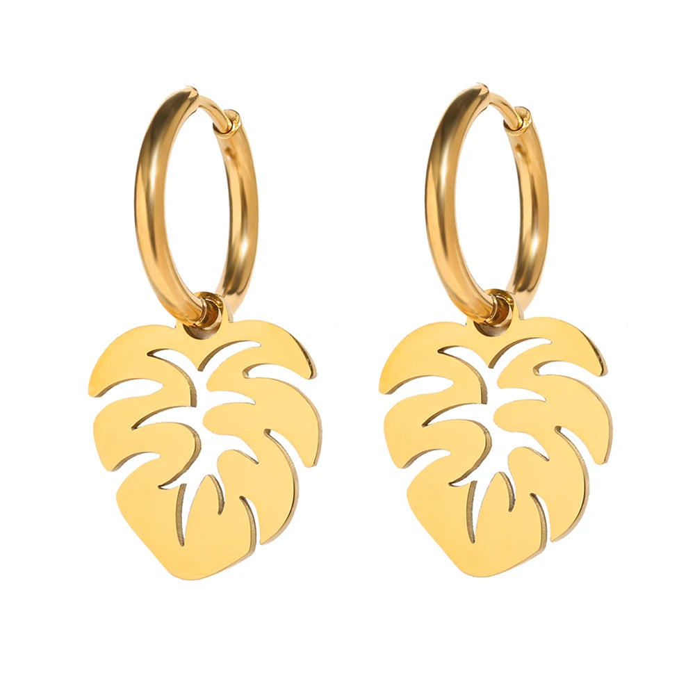 boucles d'oreilles créoles tropicales