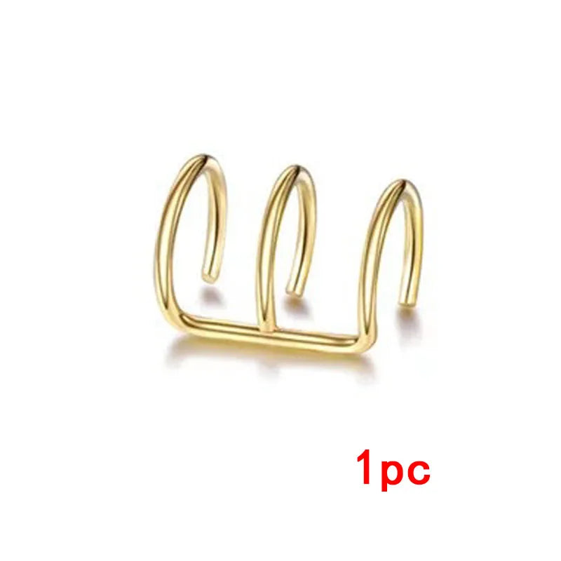 boucles d'oreilles créoles vintage