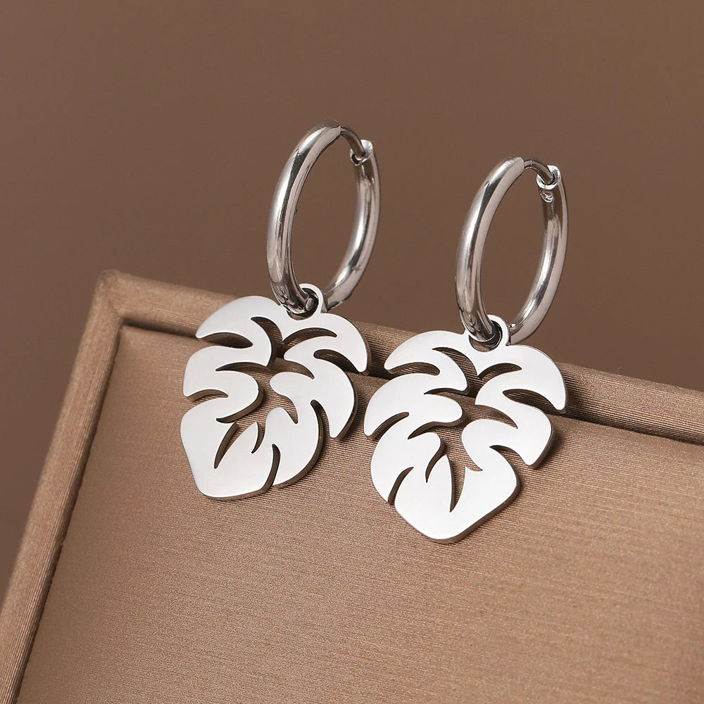 boucles d'oreilles créoles tropicales