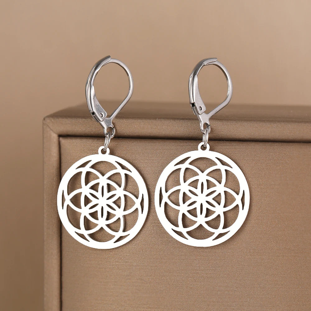 boucles d’oreilles créoles attrape rêve