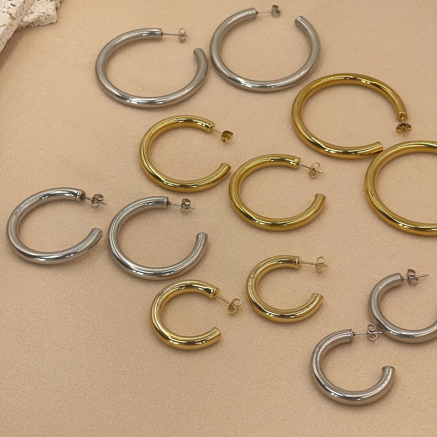 boucle d'oreille créole grande taille