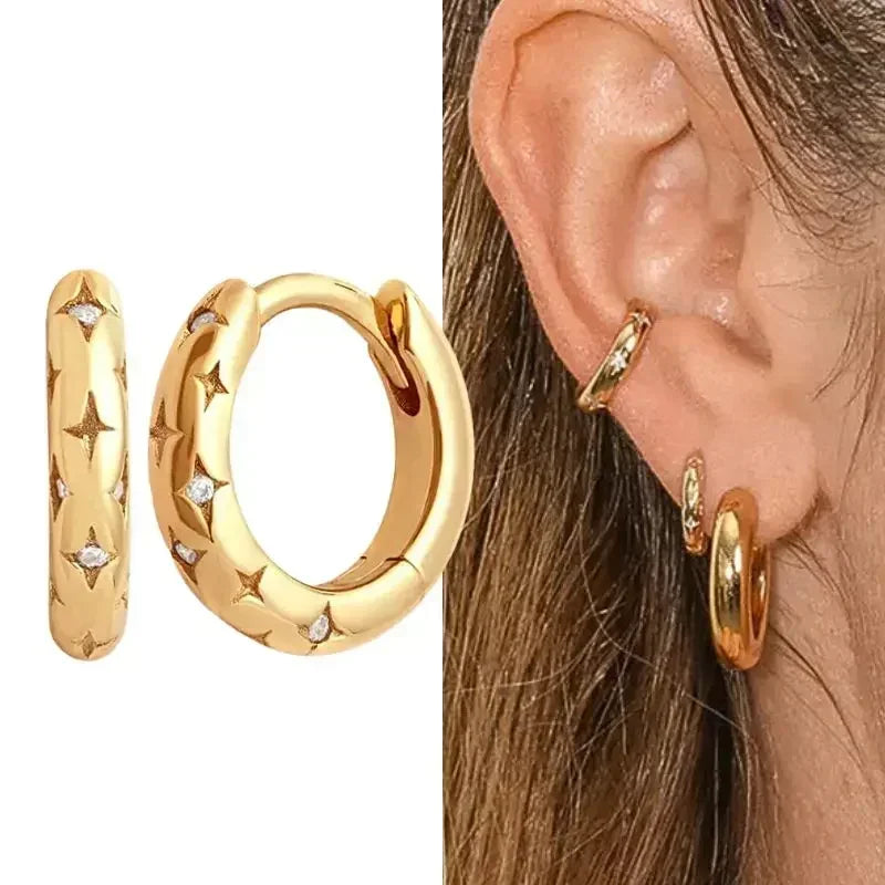 boucle d'oreille créole originale