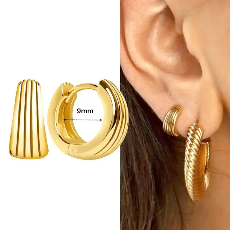 boucle d'oreille créole originale