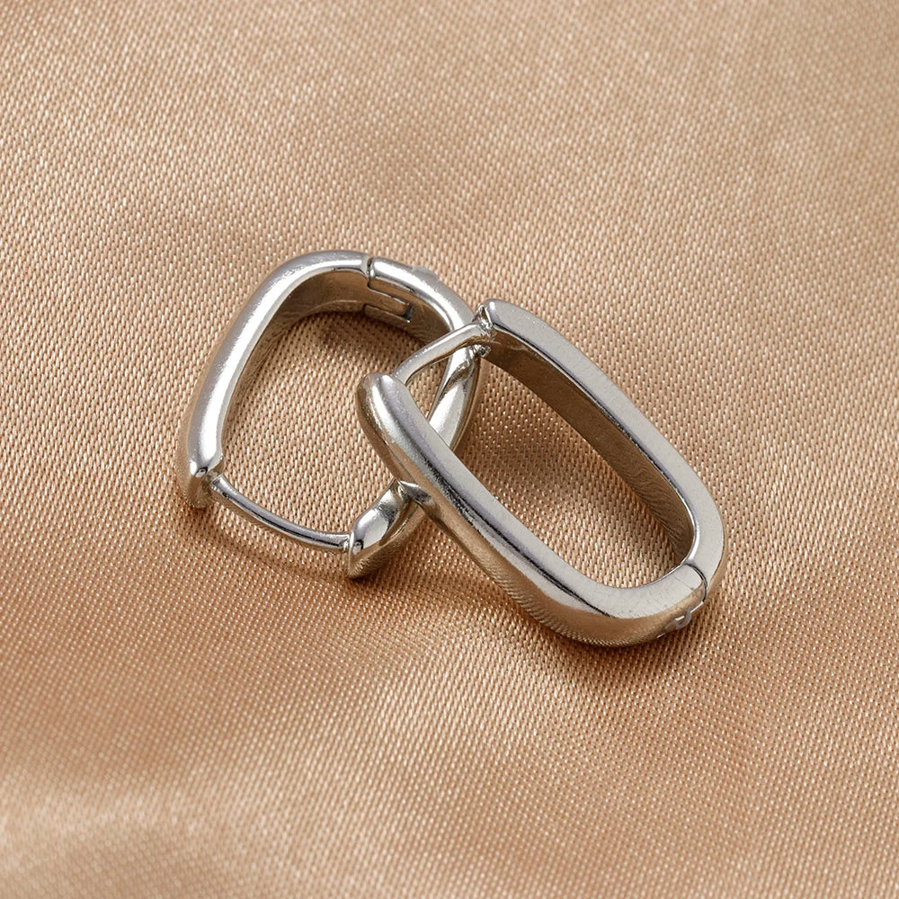 boucle d'oreille créole en u