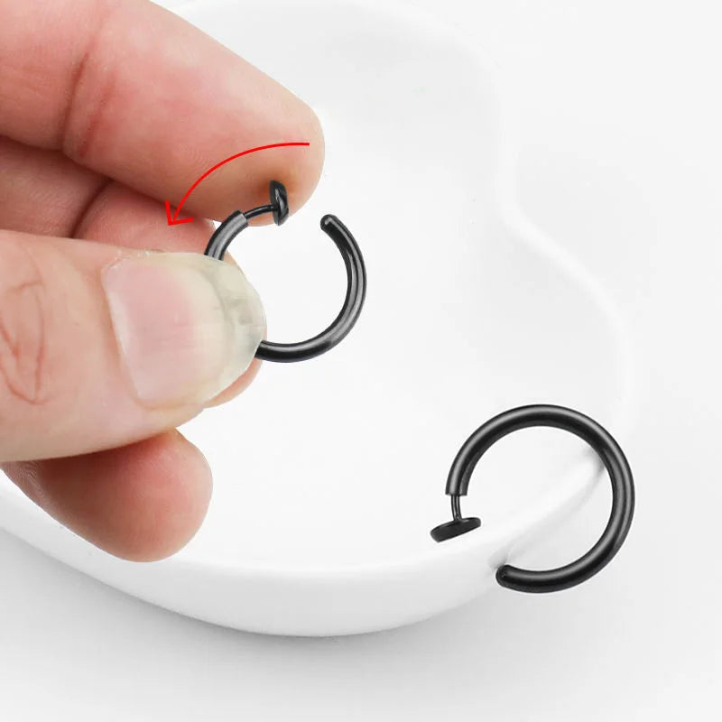 clip boucle d'oreille créole