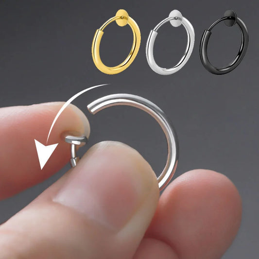 clip boucle d'oreille créole