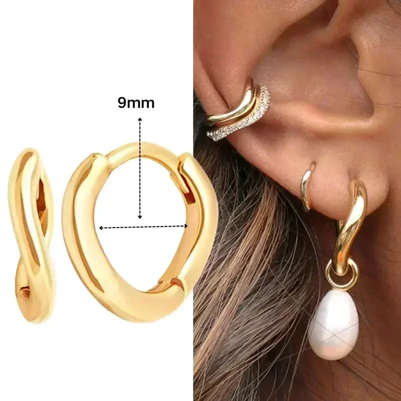 boucle d'oreille créole originale