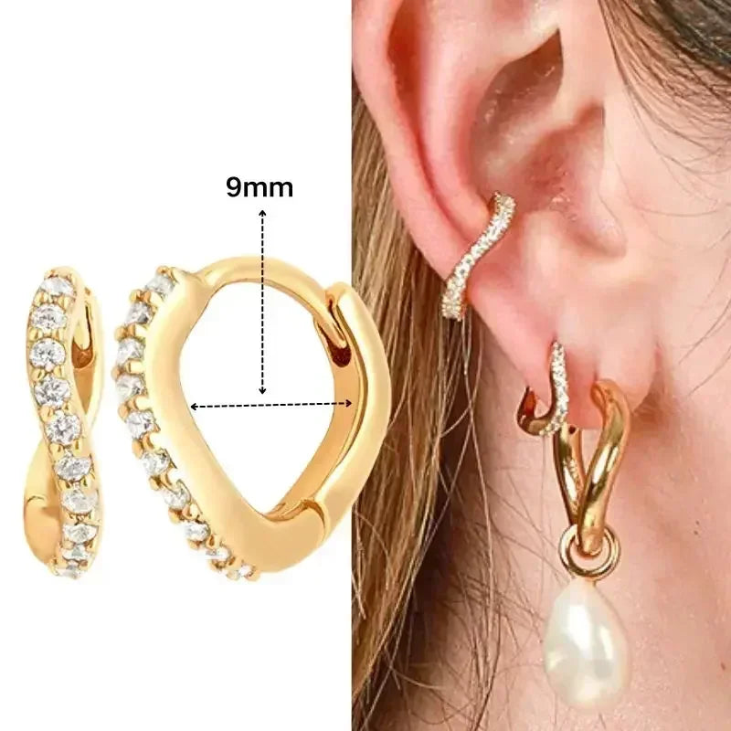 boucle d'oreille créole originale
