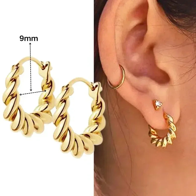 boucle d'oreille créole originale