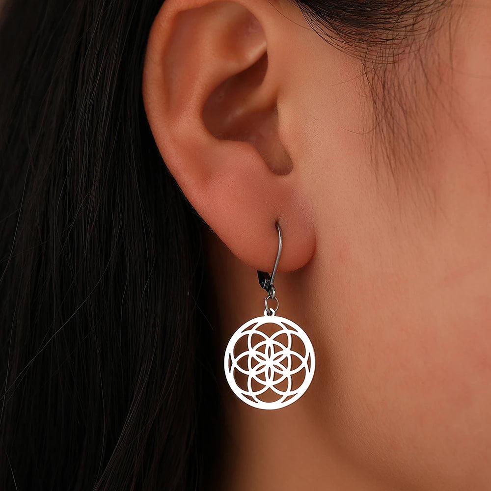 boucles d’oreilles créoles attrape rêve