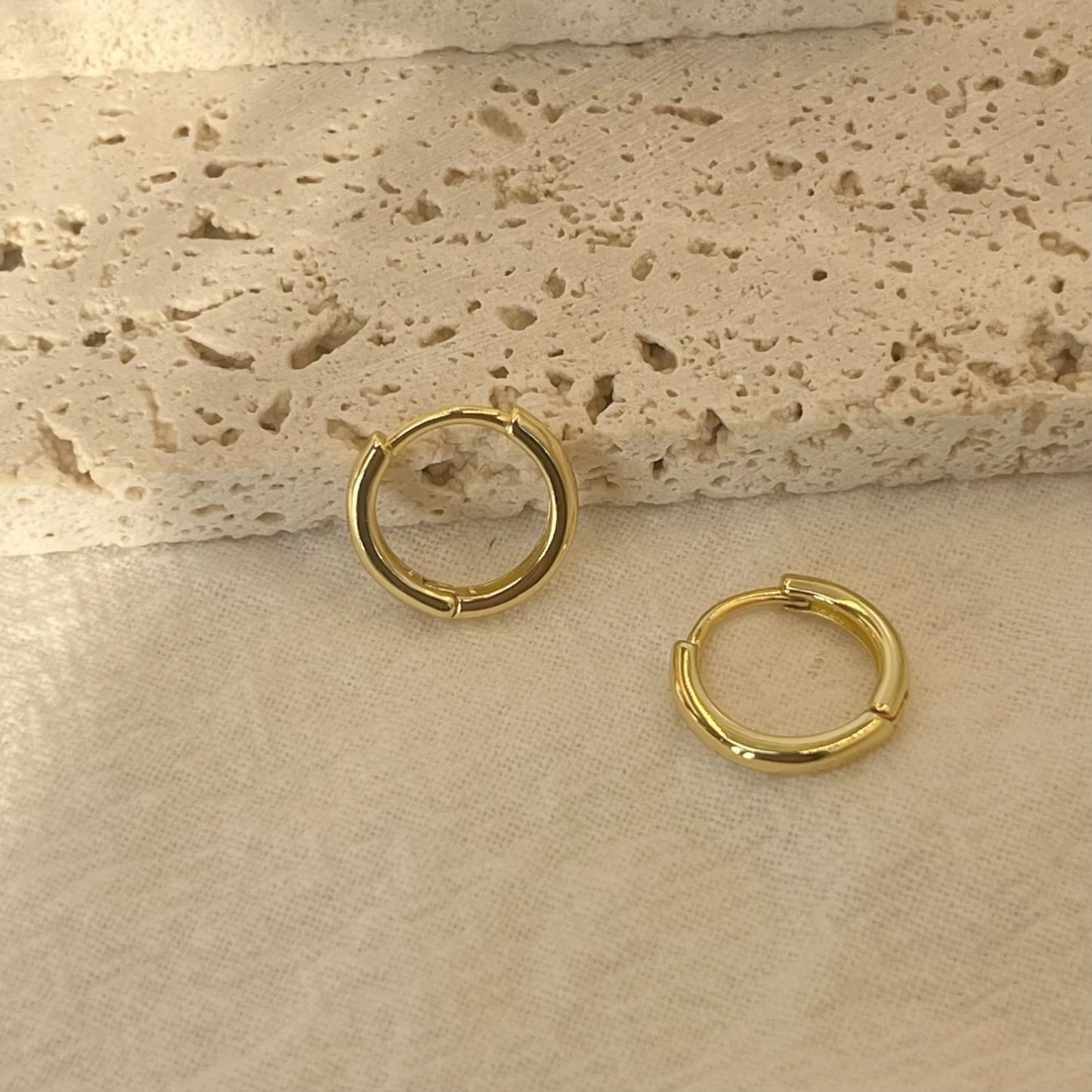 boucle d'oreille créole acier inoxydable