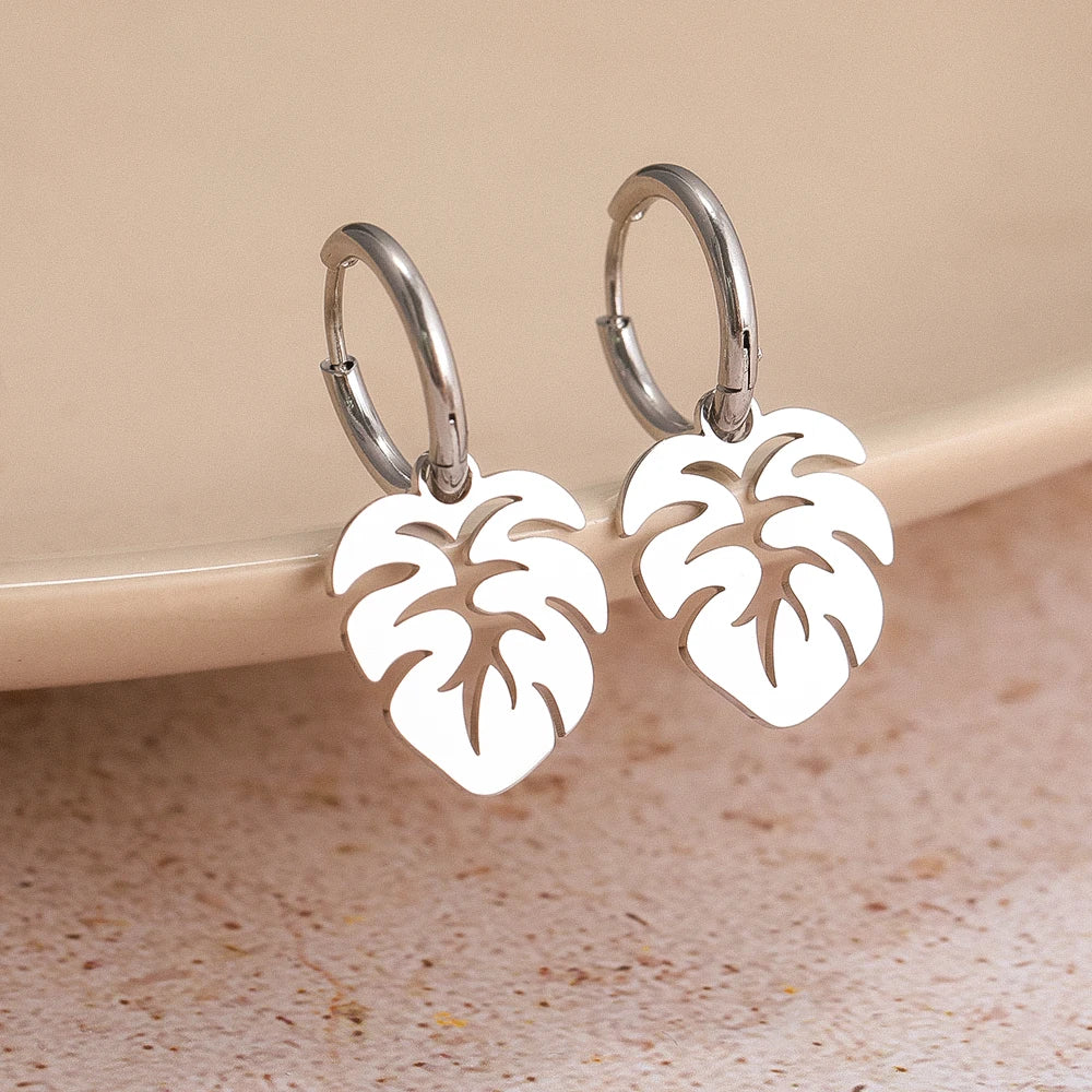 boucles d'oreilles créoles tropicales