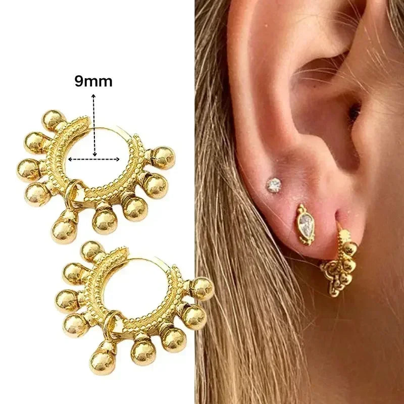 boucle d'oreille créole originale