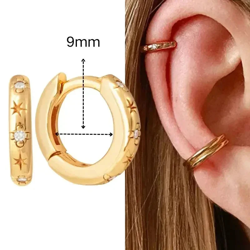 boucle d'oreille créole originale