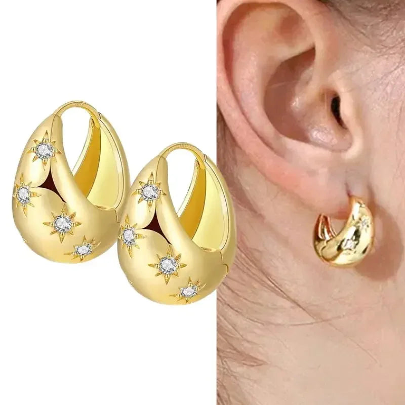 boucle d'oreille créole originale