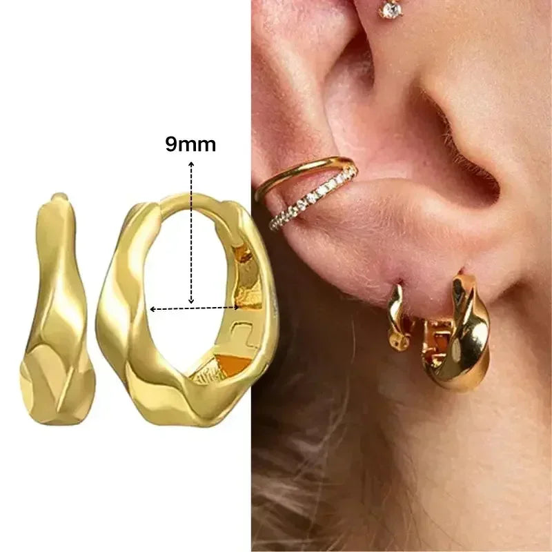 boucle d'oreille créole originale