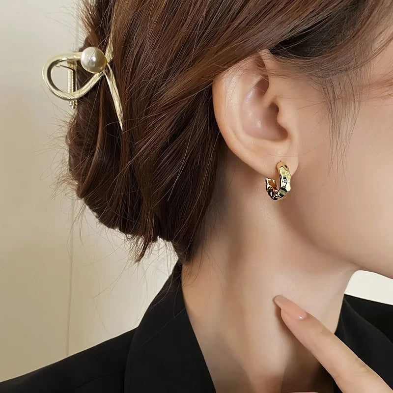 boucle d'oreille créole tendance femme