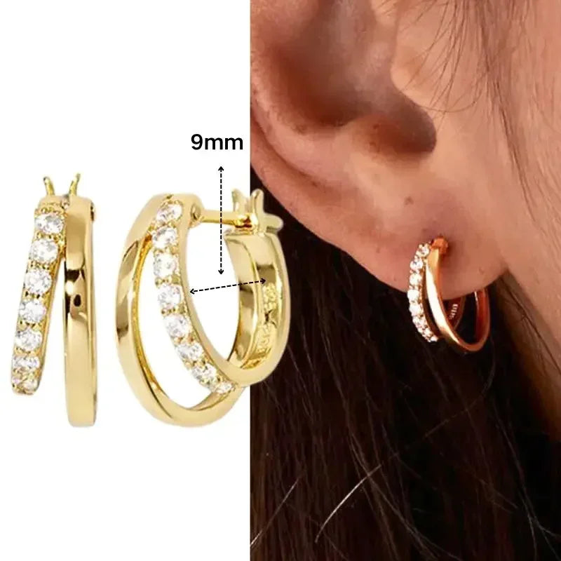 boucle d'oreille créole originale