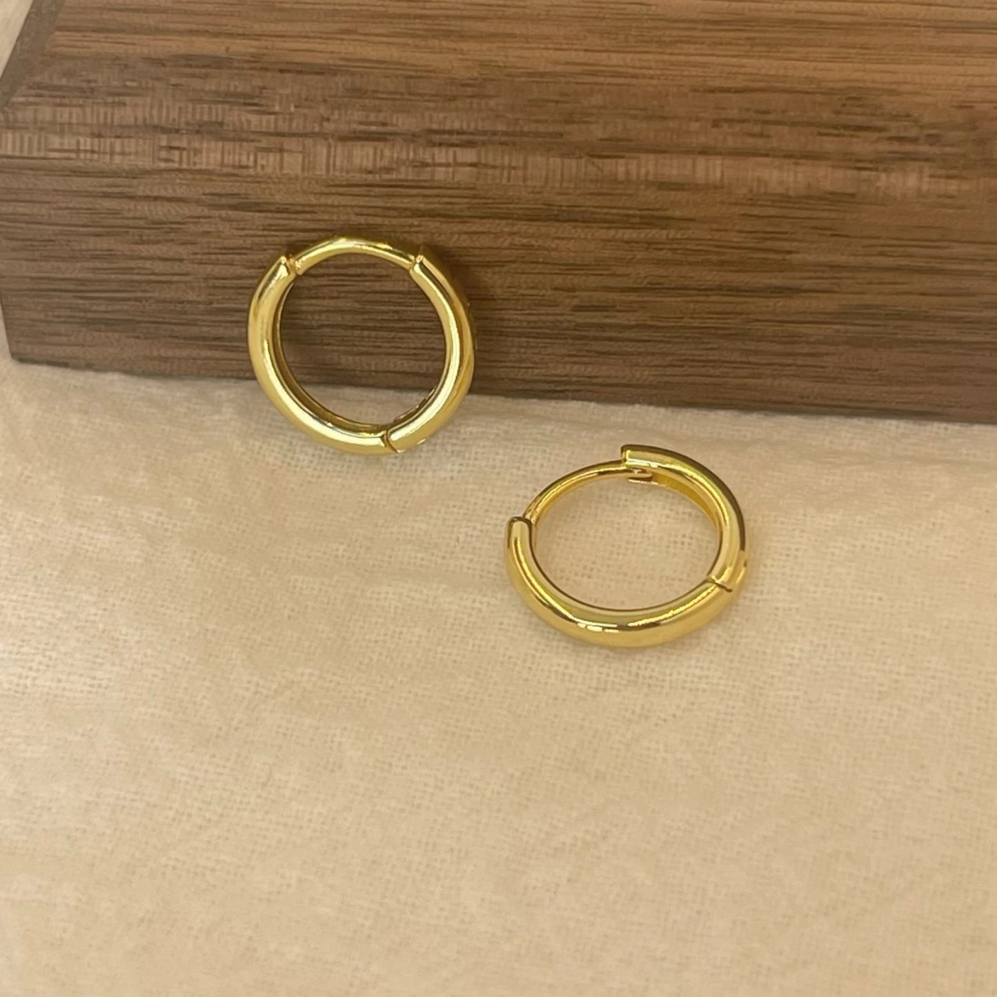 boucle d'oreille créole acier inoxydable