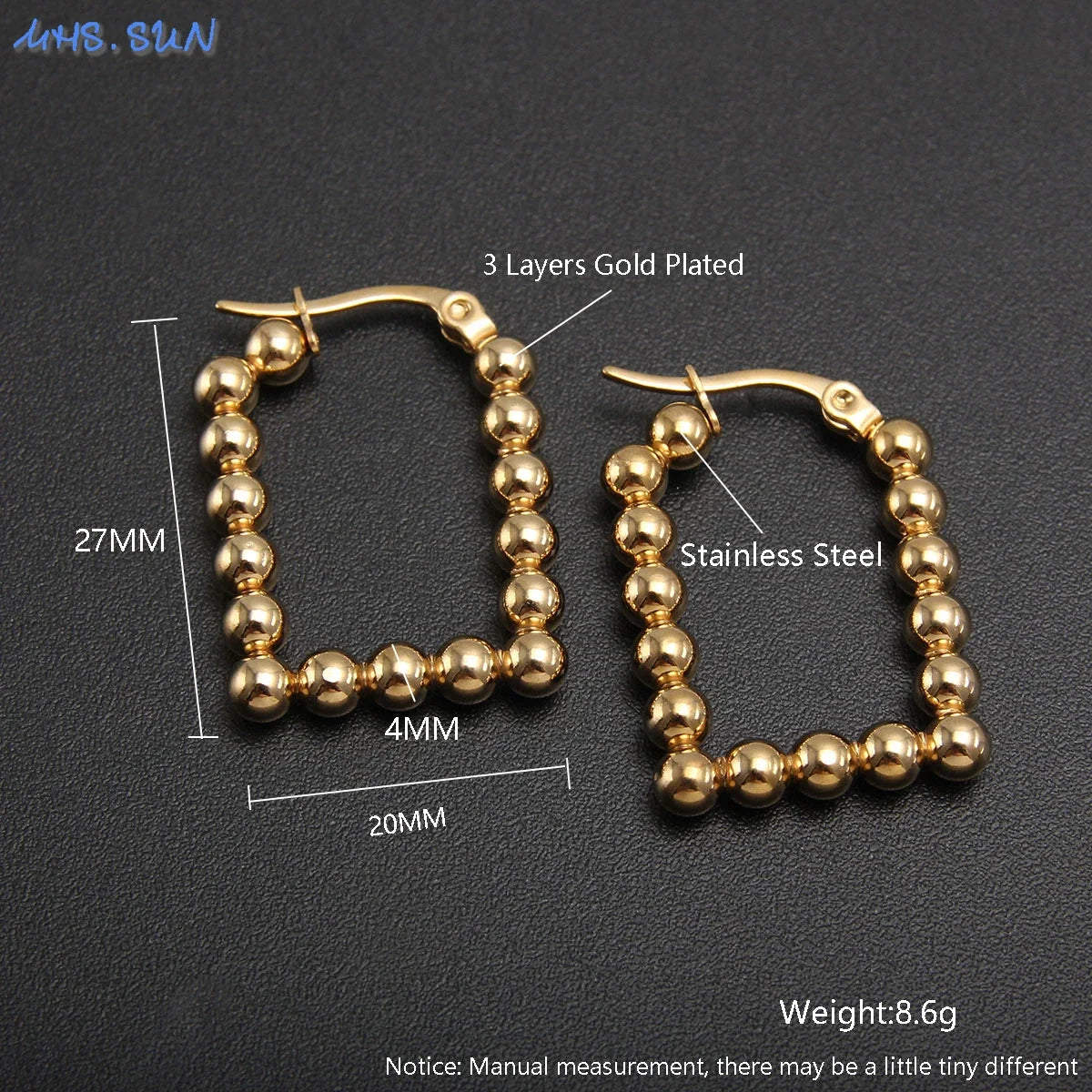 boucle d'oreille créole boule