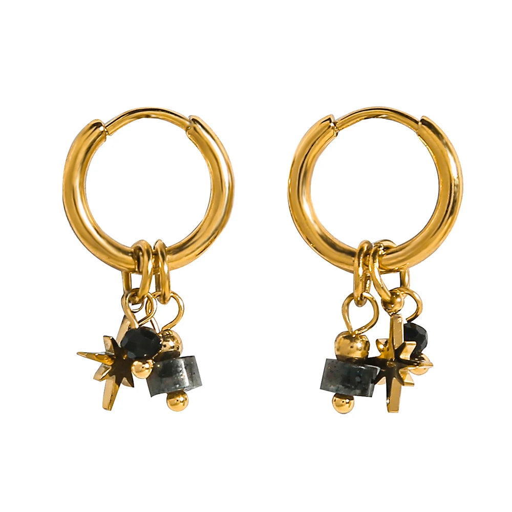boucles d'oreilles créoles fantaisie