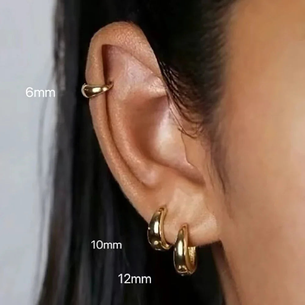 boucle d'oreille créole or