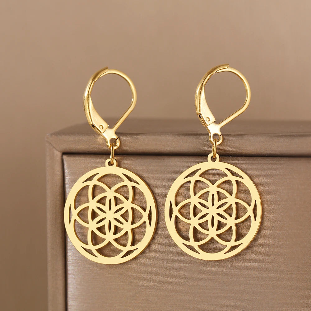 boucles d’oreilles créoles attrape rêve