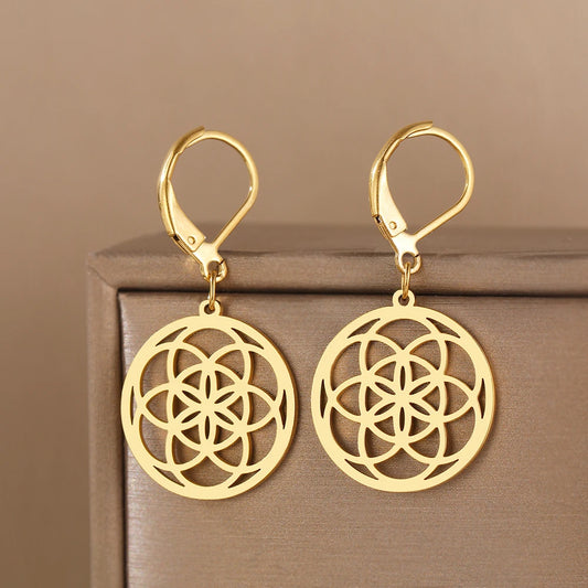 boucles d’oreilles créoles attrape rêve