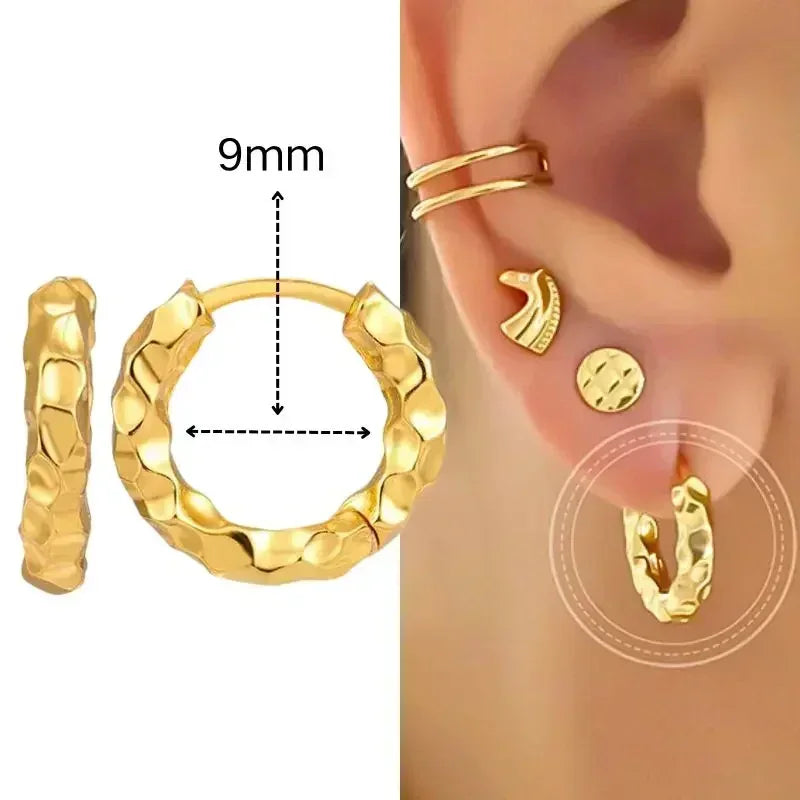 boucle d'oreille créole originale