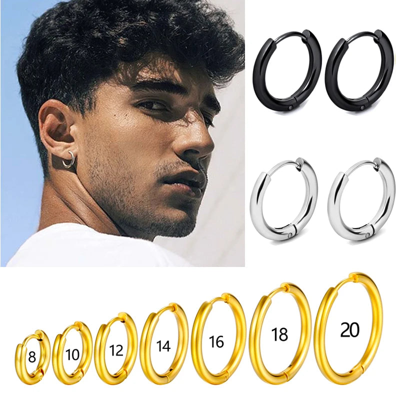 boucle d'oreille créole homme