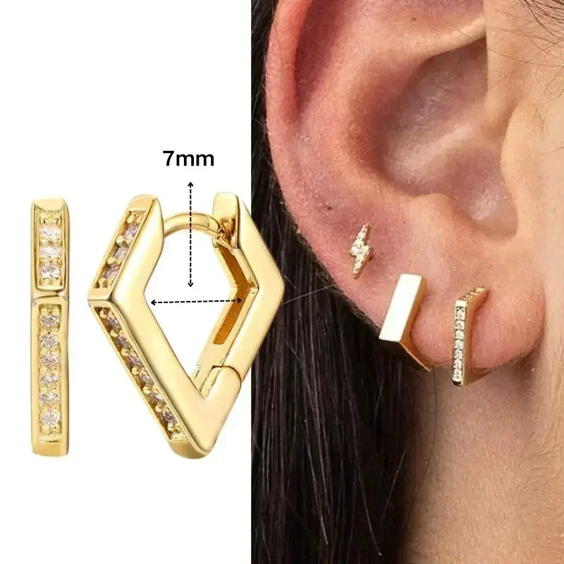boucle d'oreille créole originale