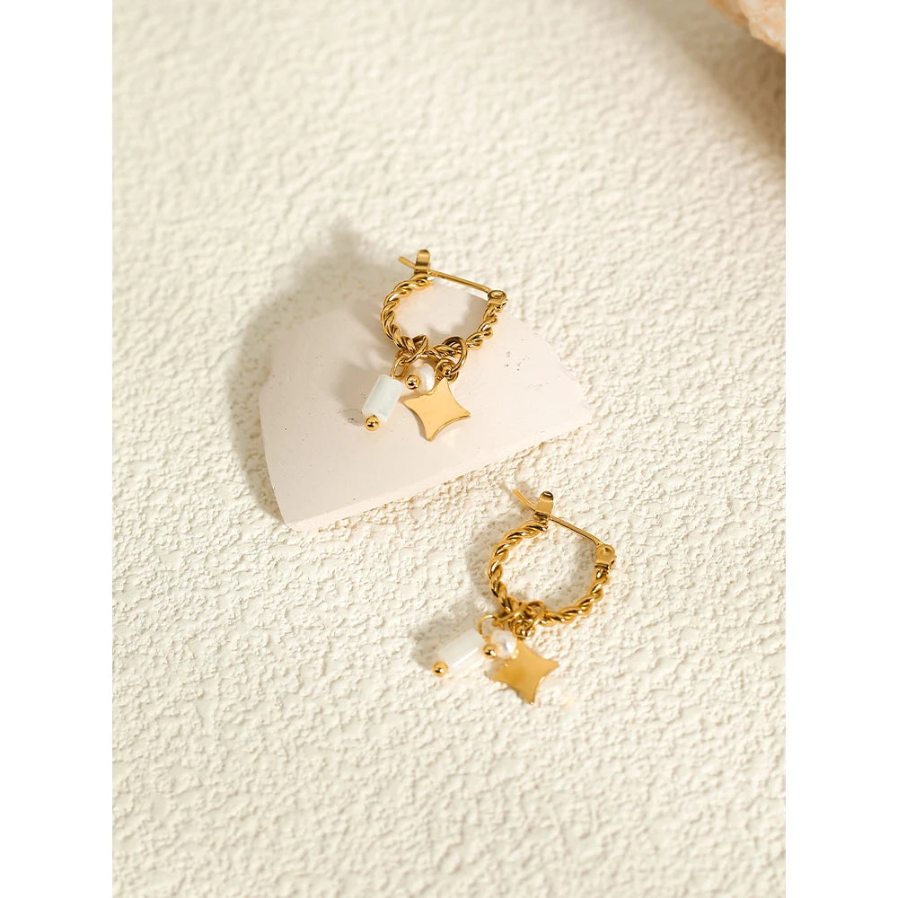 boucles d'oreilles créoles fantaisie