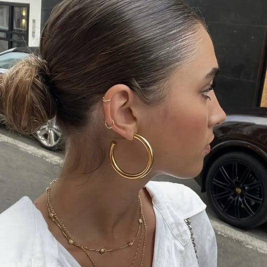 boucle d'oreille créole grande taille